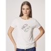 Ona OCHNIK T-Shirty | Bialy T-Shirt Damski Z Wilga